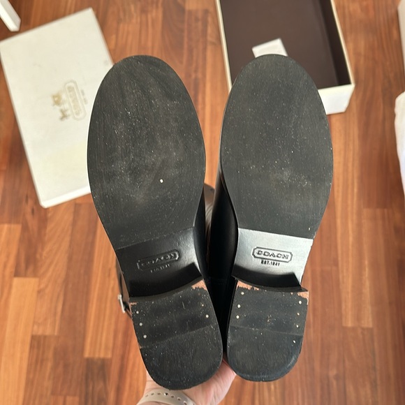 Size 10, Knee-High, Black Coach Joele Boots - Picture 6 of 6